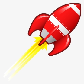 Rocket Spacecraft Clip Art - Halloween Rocket Ship, HD Png Download, Transparent PNG