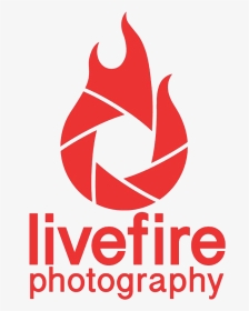 Livefire Photography Logo Trans - Graphic Design, HD Png Download, Transparent PNG