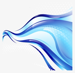 Transparent Wave Design Png - Azul Vetor Ondas Azul Png, Png Download, Transparent PNG