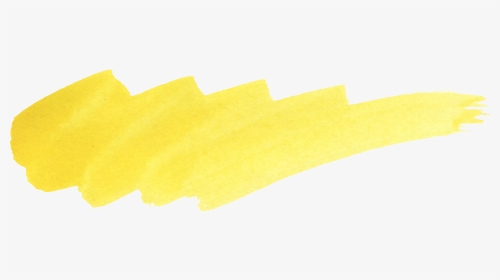 Yellow Paint Stroke Png, Transparent Png, Transparent PNG