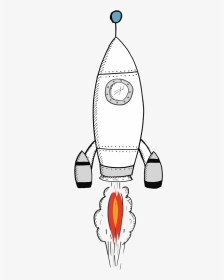 Rocketship Clipart Rocket Landing - Cartoon, HD Png Download, Transparent PNG