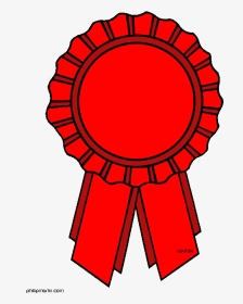 Red Ribbon Clip Art Free Cute Red Bow Clipart Free - Red Award Ribbon Clipart, HD Png Download, Transparent PNG