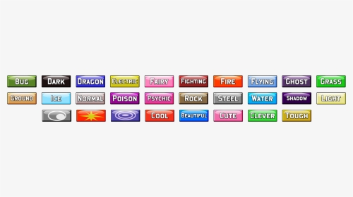 Pokemon Dark Type Button, HD Png Download, Transparent PNG