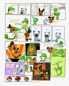 Pokemon Starters Comic, HD Png Download, Transparent PNG