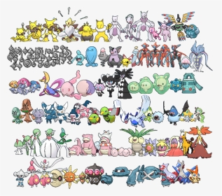 Psychic Type Pokemon, HD Png Download, Transparent PNG