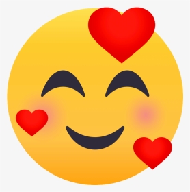 Smiling Face With 3 Hearts Emoji Copy, HD Png Download, Transparent PNG
