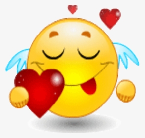 Emoji Heart Gif, HD Png Download, Transparent PNG