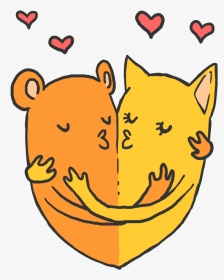 I Love You Kiss Sticker For Ios & Android - Гифки Я Тебя Целую, HD Png Download, Transparent PNG