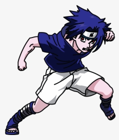 How To Draw Sasuke Uchiha From Naruto Anime Manga Easy - Easy Naruto Drawings Sasuke, HD Png Download, Transparent PNG
