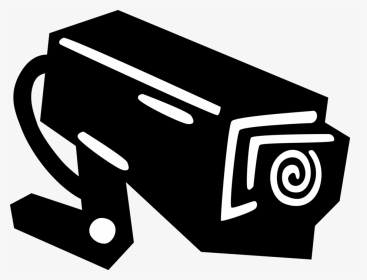 Transparent Security Camera Clipart - Surveillance Camera Clipart, HD Png Download, Transparent PNG