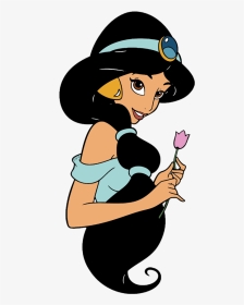 Princess Jasmine Aladdin Coloring Pages, HD Png Download, Transparent PNG