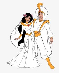 Jasmine And Aladdin Wedding, HD Png Download, Transparent PNG