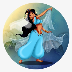 Princess Jasmine Aladdin Of Disney Cartoon, HD Png Download, Transparent PNG