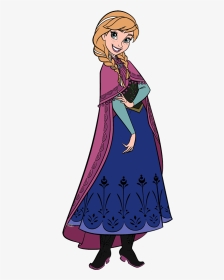 Disney Frozen Anna Clip Art, HD Png Download, Transparent PNG
