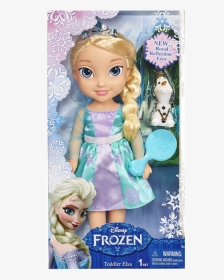 Disney - Muñeca Elsa - Frozen Elsa Toddler Doll, HD Png Download, Transparent PNG