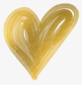 #gold #golden #heart #hearts #love #herz #herzen #liebe - Heart, HD Png Download, Transparent PNG