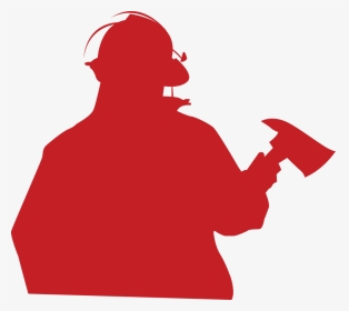 Who We Are - Fireman Silhouette, HD Png Download, Transparent PNG