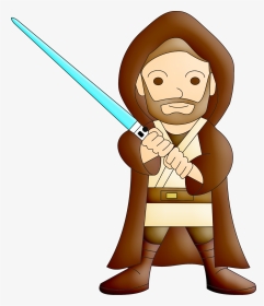 Star Wars Baby Clipart Clip Royalty Free Download Star - Obi Wan Kenobi Clipart, HD Png Download, Transparent PNG