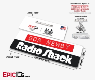 Retro Radio Shack Stranger Things - Radio Shack Stranger Things, HD Png Download, Transparent PNG