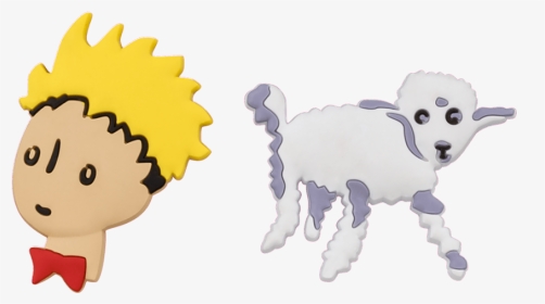 Set Of 2 Magnets - Petit Prince With Sheep Png, Transparent Png, Transparent PNG
