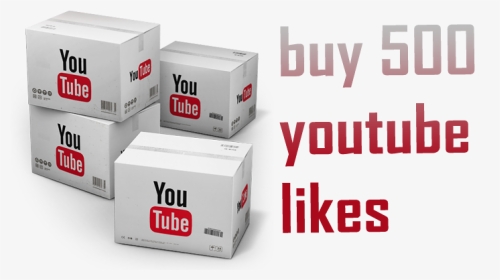 Buy 500 Youtube Likes - 200 Youtube Views, HD Png Download, Transparent PNG