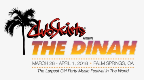 Dinah Logo - Club Skirts Dinah Shore Weekend, HD Png Download, Transparent PNG