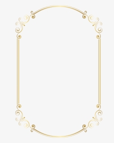 Transparent Gold Chain Clipart - Christmas Borders Gold Transparent, HD Png Download, Transparent PNG