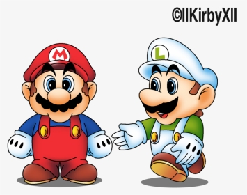 Drawn Mario Art Student Classic Jdoesstuff Bros Mario - Cartoon, HD Png Download, Transparent PNG
