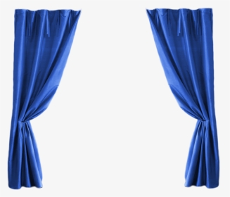 Blue Curtains Png - Portable Network Graphics, Transparent Png, Transparent PNG