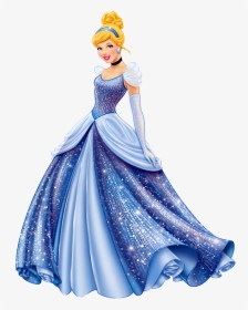 Disney Animated Cinderella Dress, HD Png Download, Transparent PNG