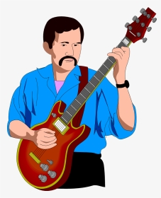 Collection Of Man - Playing Guitar Clipart Png, Transparent Png, Transparent PNG