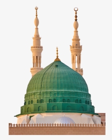 Madina Shareef With No Background Two Minar - Al-masjid Al-nabawi, HD Png Download, Transparent PNG