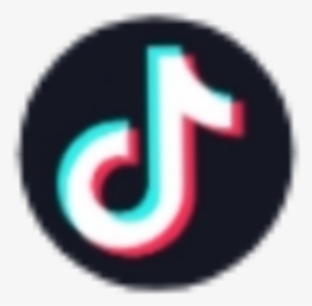 #tiktok #logo #kreis #circle #black #white - Tik Tok White Logo, HD Png Download, Transparent PNG