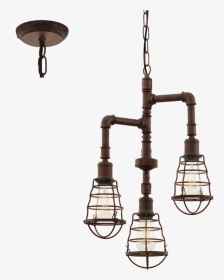 Industrial Pendant Pipe Lights, HD Png Download, Transparent PNG