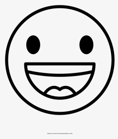 Transparent Smiling Face Png - Happy Face To Color Png, Png Download, Transparent PNG