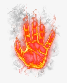 Fire Hand Effect Png, Transparent Png, Transparent PNG