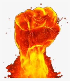 #hand , #fire , #freetoedit - Hand Of Fire Png, Transparent Png, Transparent PNG