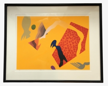 1980s Helmut Barnett Limited Edition Abstract Lithograph - Picture Frame, HD Png Download, Transparent PNG