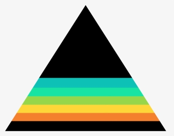 #triangle #triangulo #black #colors #vintage #polaroid - Triangle, HD Png Download, Transparent PNG