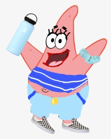 Patrick As A Vsco Girl - Patrick Star, HD Png Download, Transparent PNG