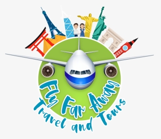 Fly Far Away Travel And Tours - Airliner, HD Png Download, Transparent PNG