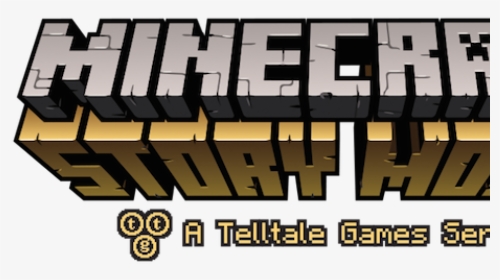 Minecraft Is Bringing Story Minecraft Logo Png - Minecraft Story Mode Title, Transparent Png, Transparent PNG