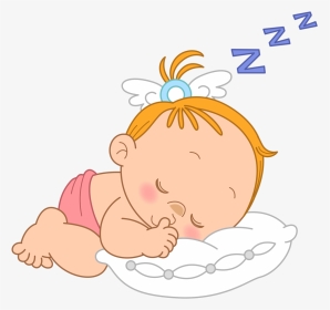 Stickers Vector Baby Boy - Baby Sleeping Vector Png, Transparent Png, Transparent PNG