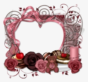 Art E Tutos Choco - Borders And Frames For Love, HD Png Download, Transparent PNG