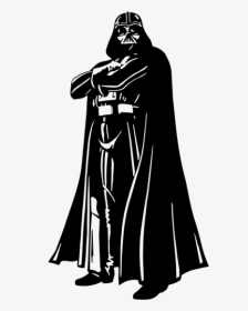 Darth Vader - Silhouette Darth Vader Clipart, HD Png Download, Transparent PNG