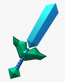 Diamond Sword Imagined By Lanceberyl On Deviantart - Minecraft, HD Png Download, Transparent PNG