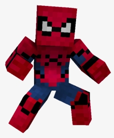 Skin De Minecraft Spiderman Homecoming, HD Png Download, Transparent PNG
