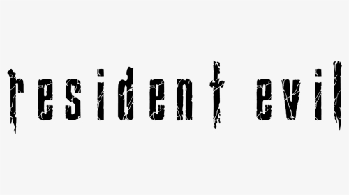 Resident Evil 1 Logo Png - Resident Evil Game Logo, Transparent Png, Transparent PNG