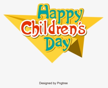 Transparent Happy Children's Day Png, Png Download, Transparent PNG