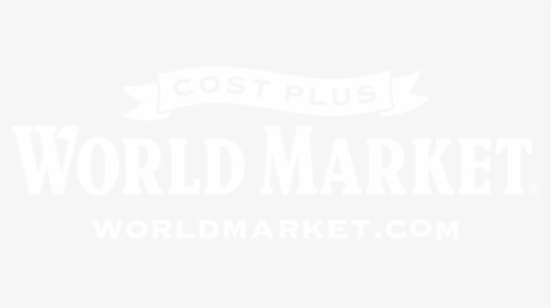 Cost Plus World Market Logo Png - Cost Plus World Market Logo White, Transparent Png, Transparent PNG